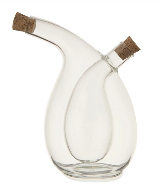 Oil & Vinegar Cruet With Cork Stoppers