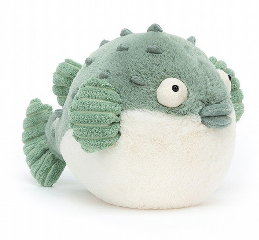 Pacey Puffer Fish Plush Toy