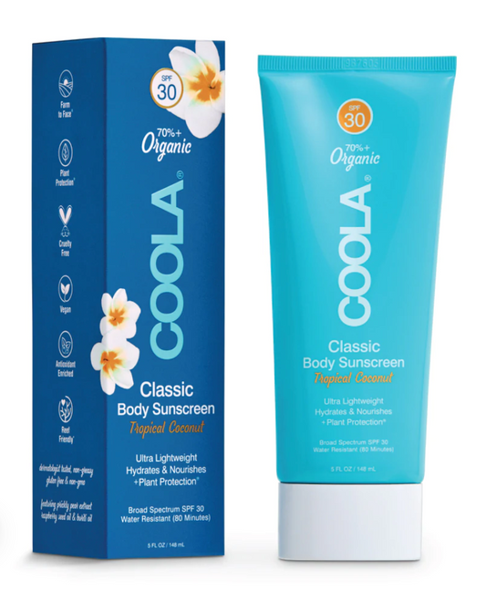 Classic Body Sunscreen - Tropical Coconut - 5oz - SPF 30