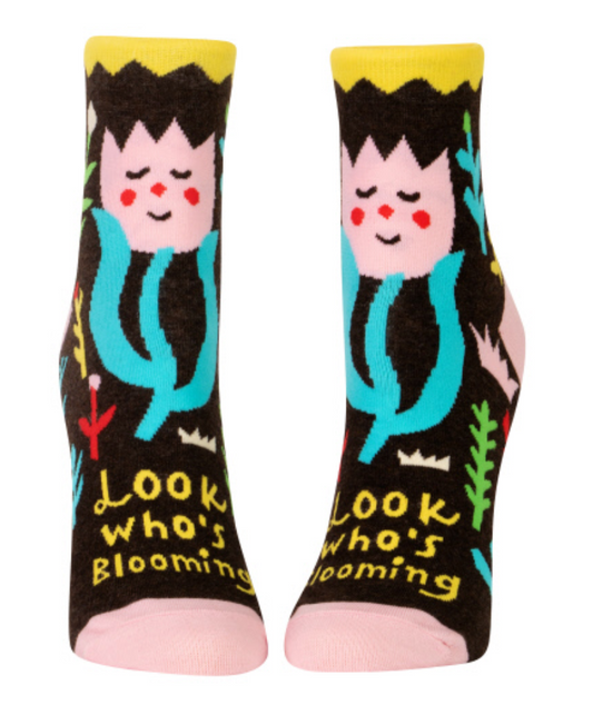 Look Who's Blooming Women's Ankle Socks