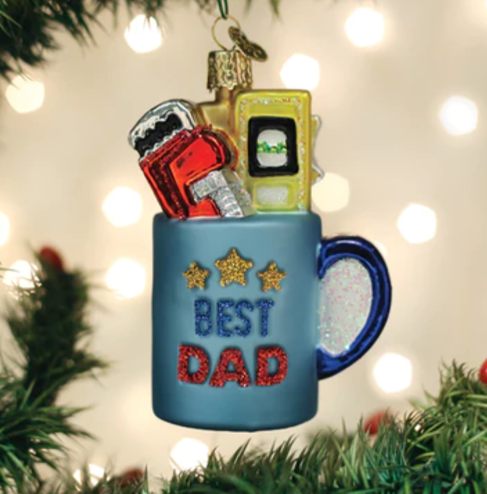 Best Dad Mug Ornament