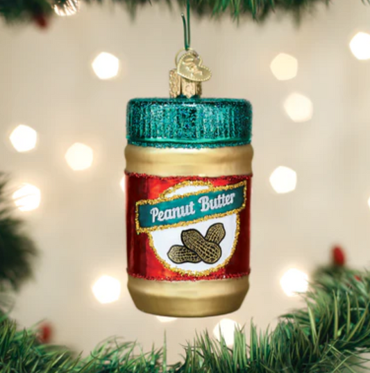 Jar Of Peanut Butter Ornament