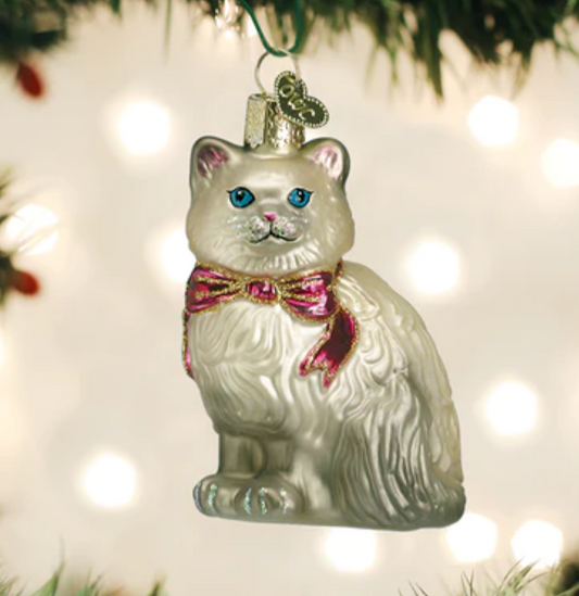 Grey Himalaya Kitty Ornament