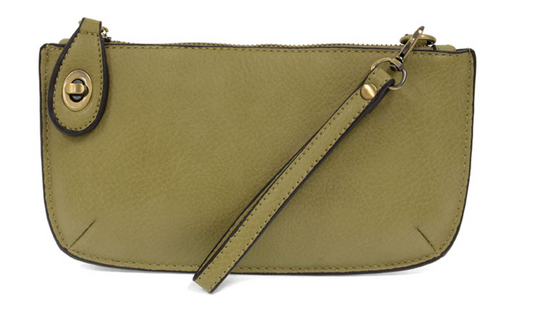 Crossbody Wristlet - Willow Green