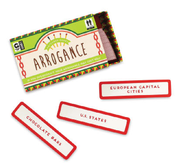 Arrogance Matchbox Game