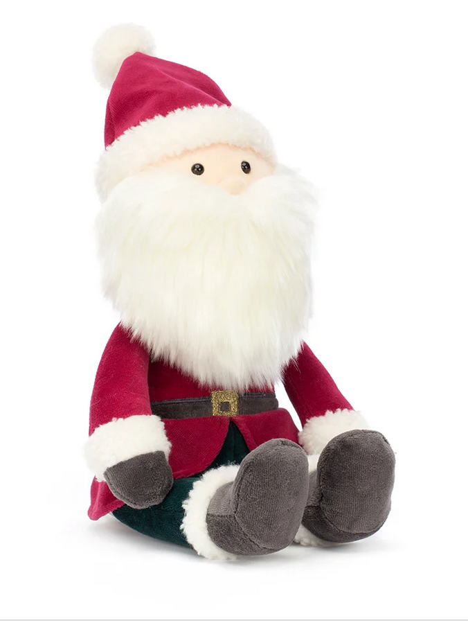 Jolly Santa Plush Toy