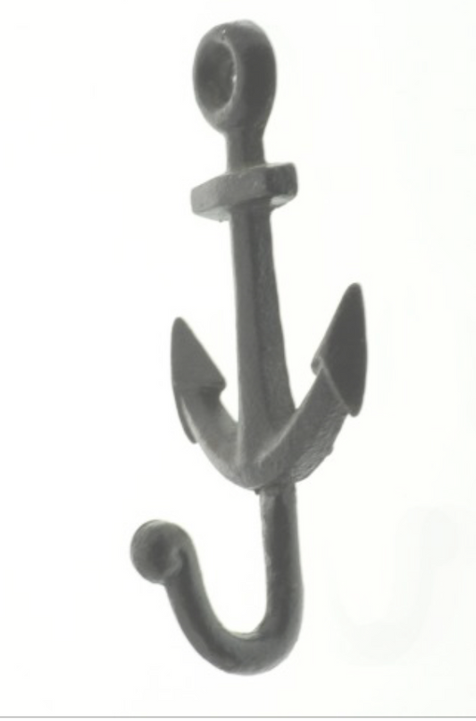 Anchor Wall Hook - Black