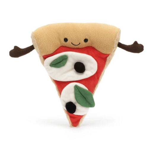 Amuseable Slice Of Pizza Plush Toy