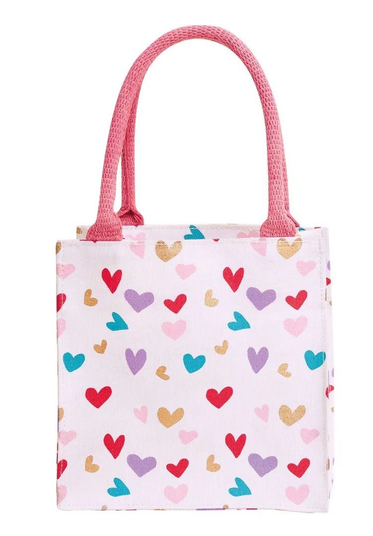 Itsy Bitsy Tote - Tossed Hearts