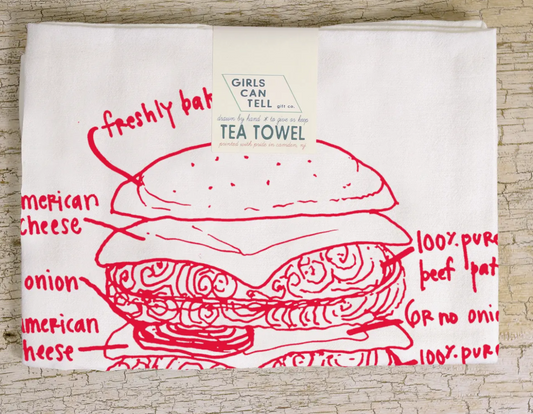 Burger Dish Towel