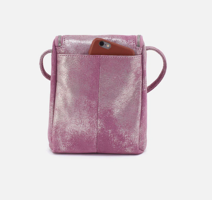 Fern Crossbody - Metallic Violet