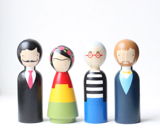 The Modern Artists Wooden Dolls