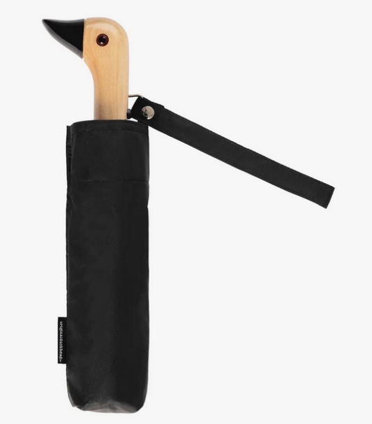 Black Compact Umbrella