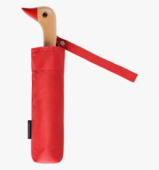 Red Compact Umbrella