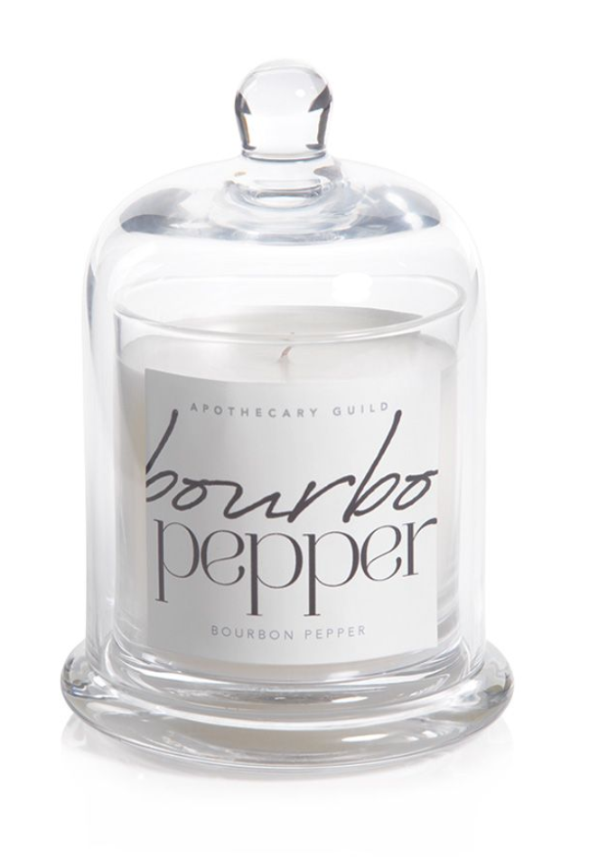 Dome Jar Candle - Bourbon Pepper
