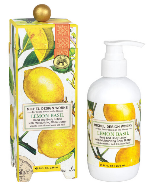 Lemon Basil Hand and Body Lotion