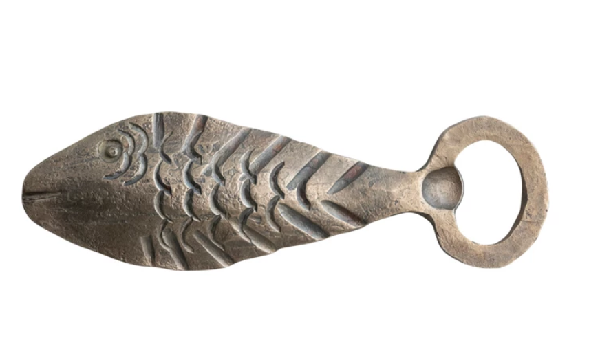 Metal Fish Bottle Opener