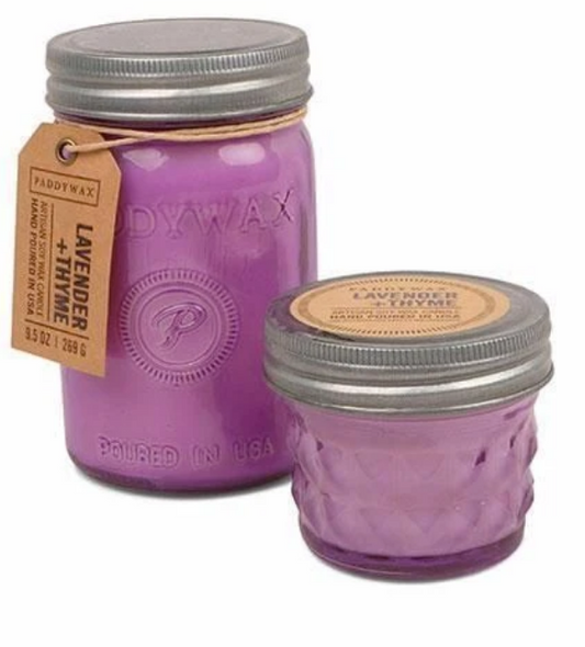 Relish Jar Candle - Lavender & Thyme