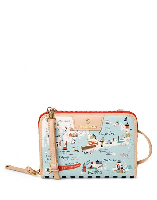 Northeast Harbors All-In-One Phone Crossbody